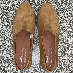 TOMS Alpargata Crepe Toffee Microfiber
